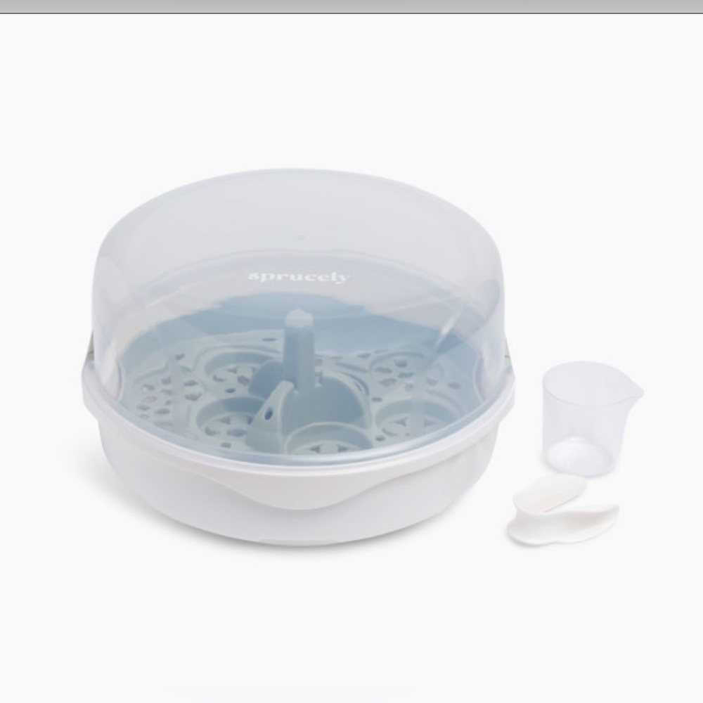 Brand new Sprucely microwave sterilizer in box